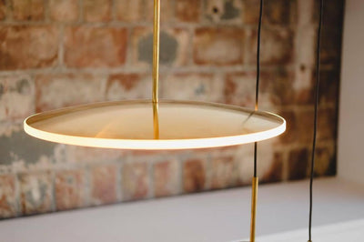 Uvenisra Modern Minimalist Dish Pendant Light - Neutral Decor