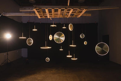 Uvenisra Modern Minimalist Dish Pendant Light - Neutral Decor