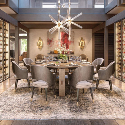 Tika Pendant Lamp Crystal Cylinder Cipher Contemporary