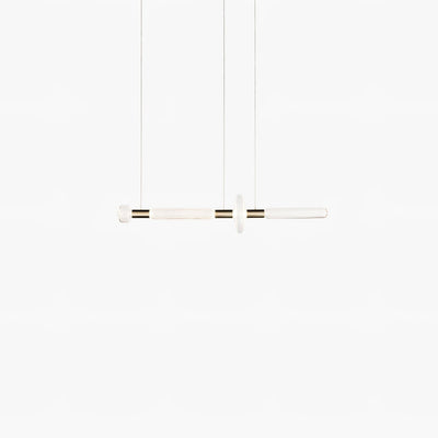 Tika Pendant Lamp Crystal Cylinder Cipher Contemporary