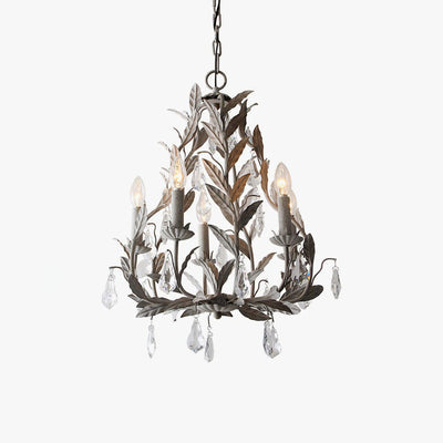 Sylvia Vintage Glass Chandelier