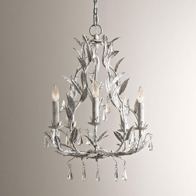 Sylvia Vintage Glass Chandelier