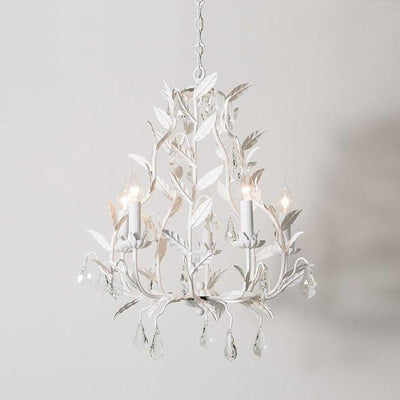 Sylvia Vintage Glass Chandelier