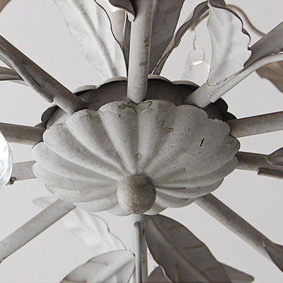 Sylvia Vintage Glass Chandelier
