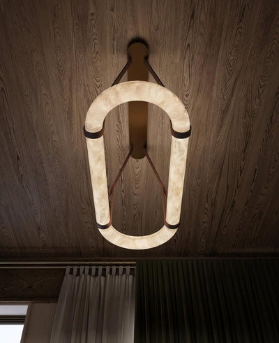 Nerina Alabaster Pendant Light