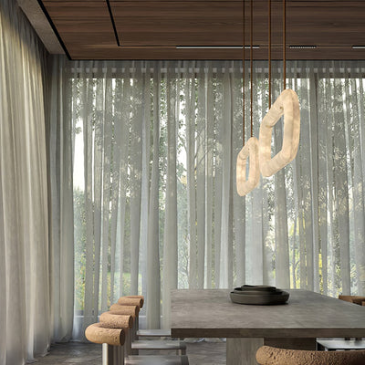 Solis Alabaster Chandelier