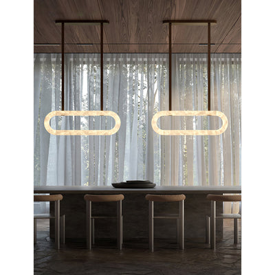 Solis Alabaster Chandelier