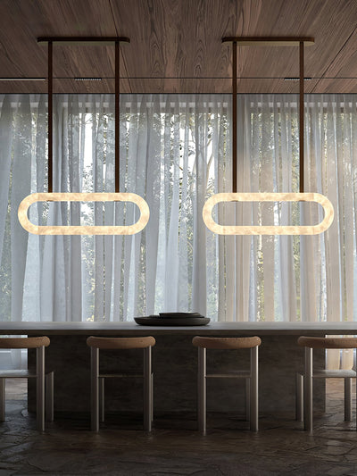 Nerina Alabaster Pendant Light