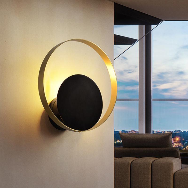 Erliren Modern Minimalist Circle Wall Lamp