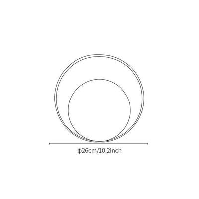 Erliren Modern Minimalist Circle Wall Lamp