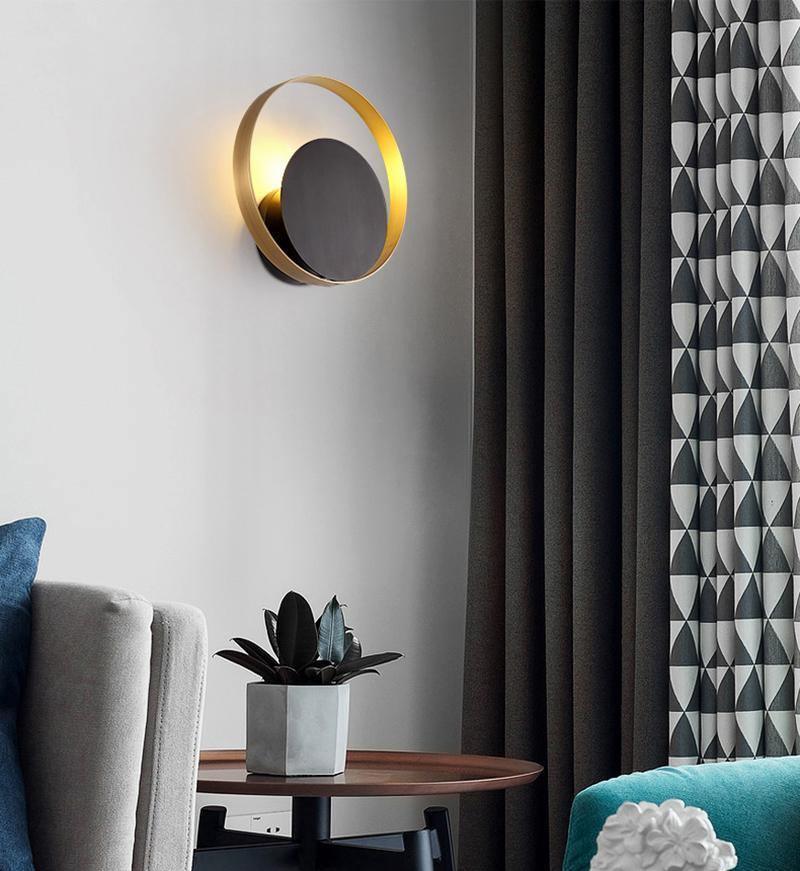 Erliren Modern Minimalist Circle Wall Lamp