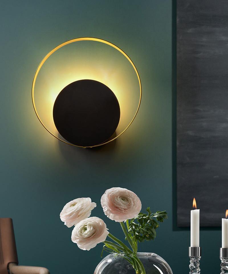 Erliren Modern Minimalist Circle Wall Lamp