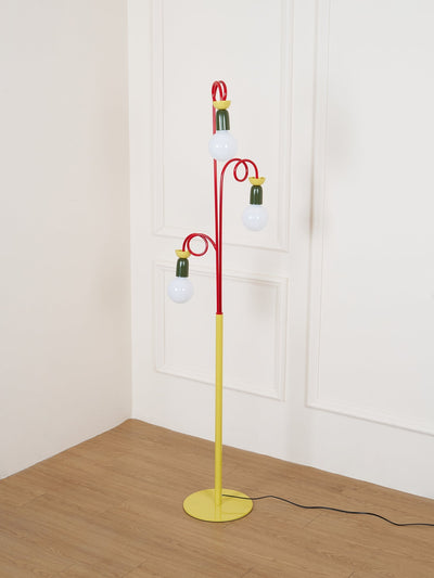 Erzoril Industrial Iron Floor Lamp
