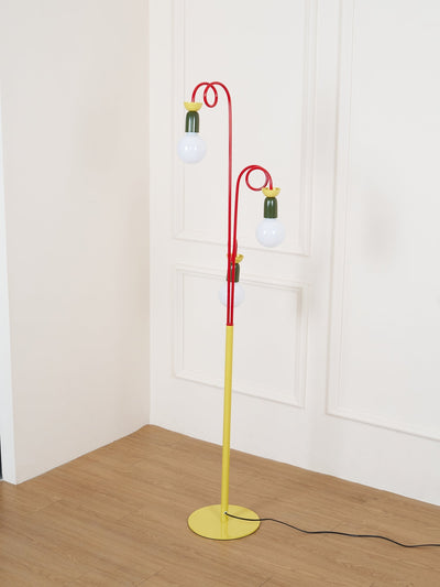 Erzoril Industrial Iron Floor Lamp