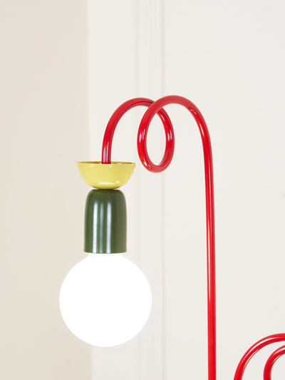 Erzoril Industrial Iron Floor Lamp