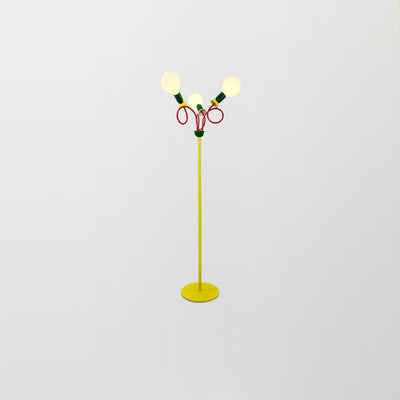 Erzoril Industrial Iron Floor Lamp