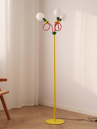 Erzoril Industrial Iron Floor Lamp