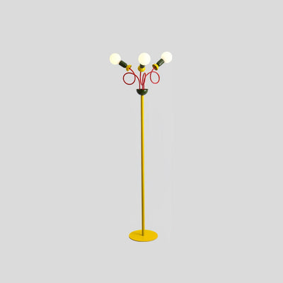 Erzoril Industrial Iron Floor Lamp