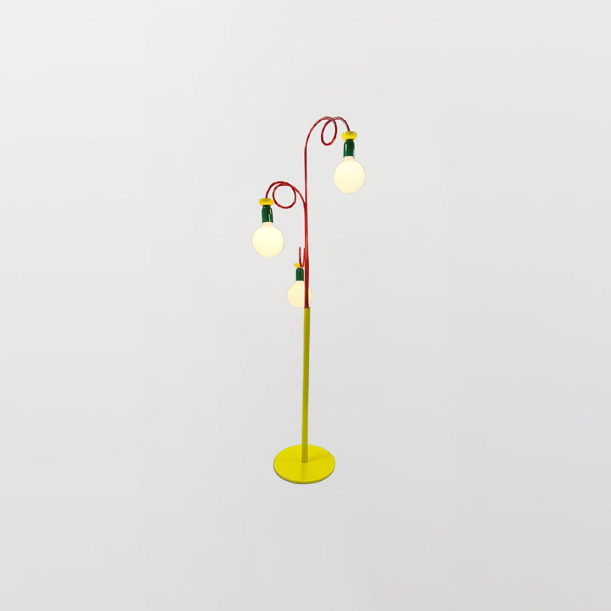 Erzoril Industrial Iron Floor Lamp