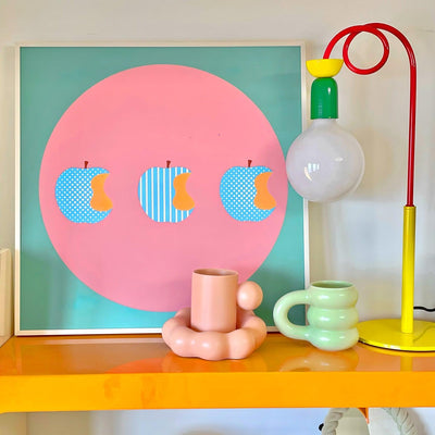 Trilo Glass Playful Table Lamp