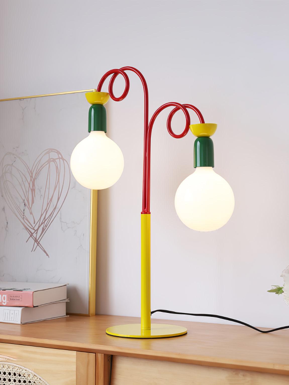 Trilo Glass Playful Table Lamp