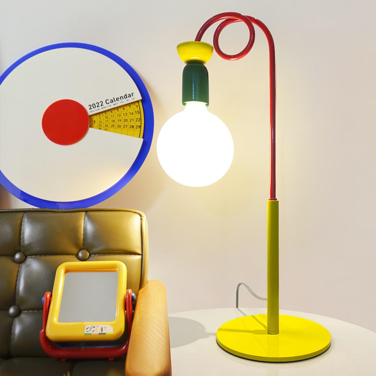 Trilo Glass Playful Table Lamp