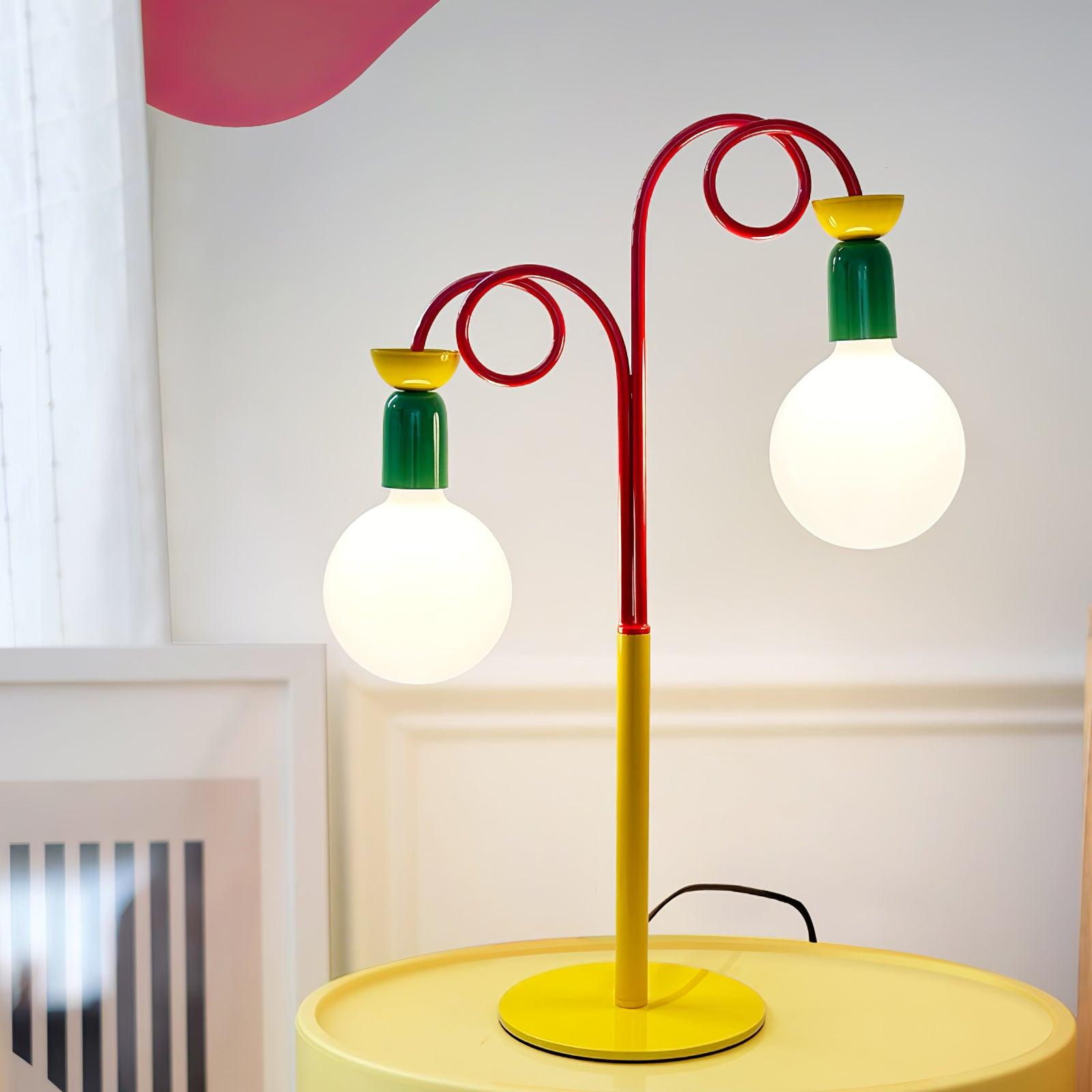 Trilo Glass Playful Table Lamp