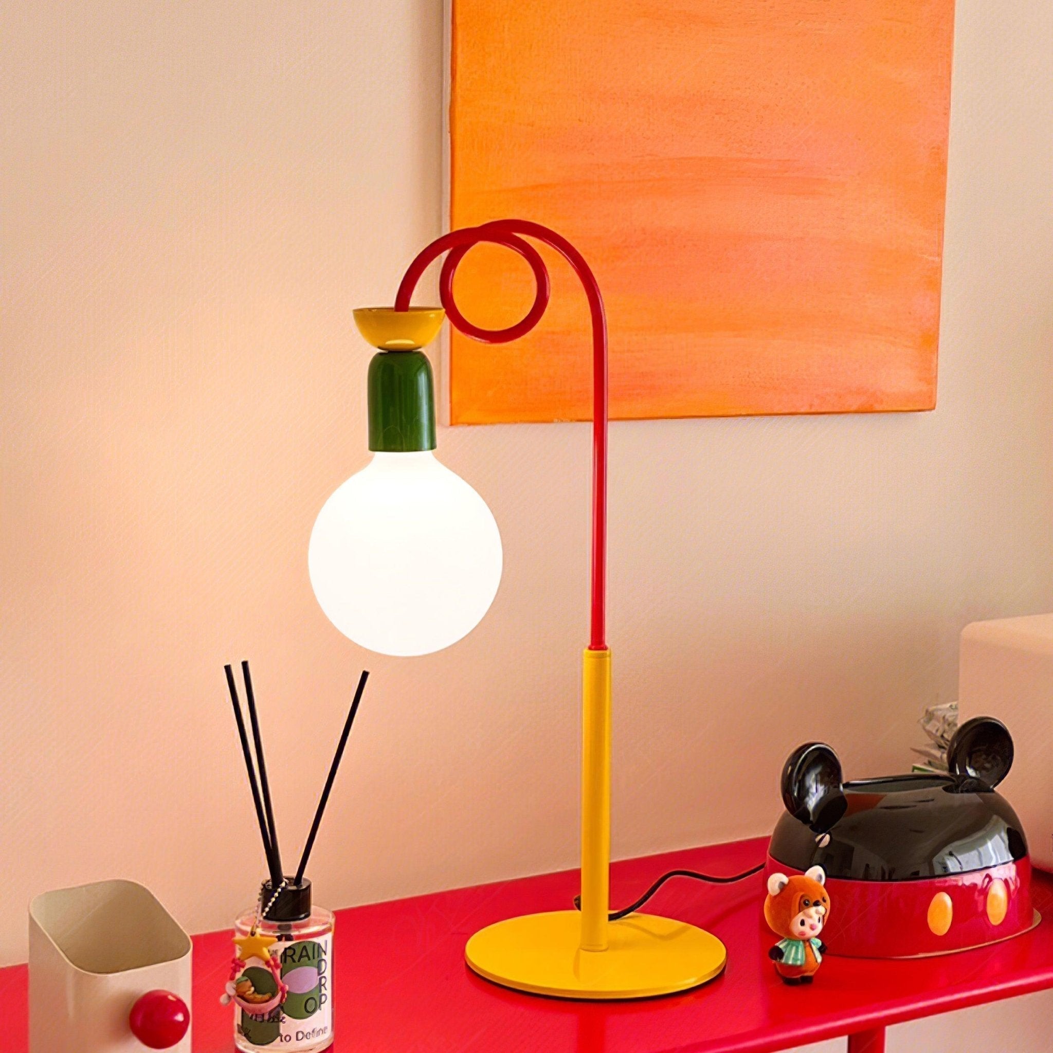 Trilo Glass Playful Table Lamp