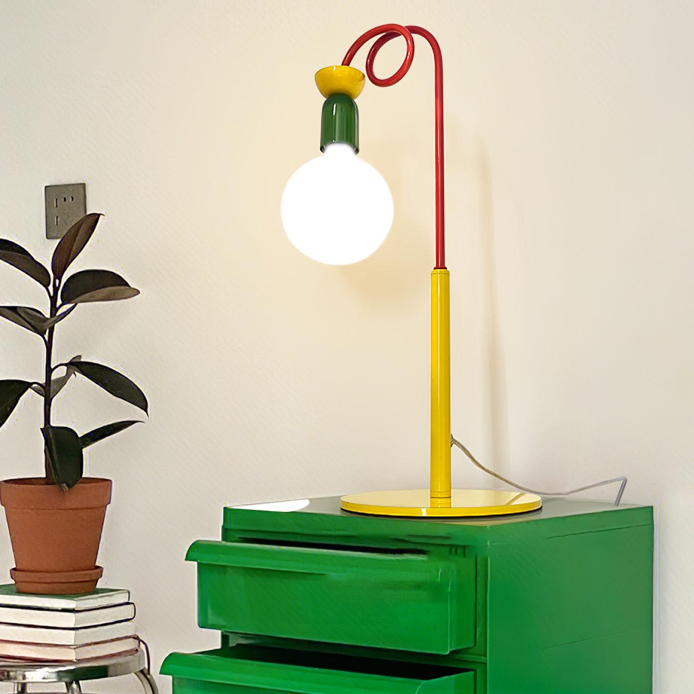 Trilo Glass Playful Table Lamp