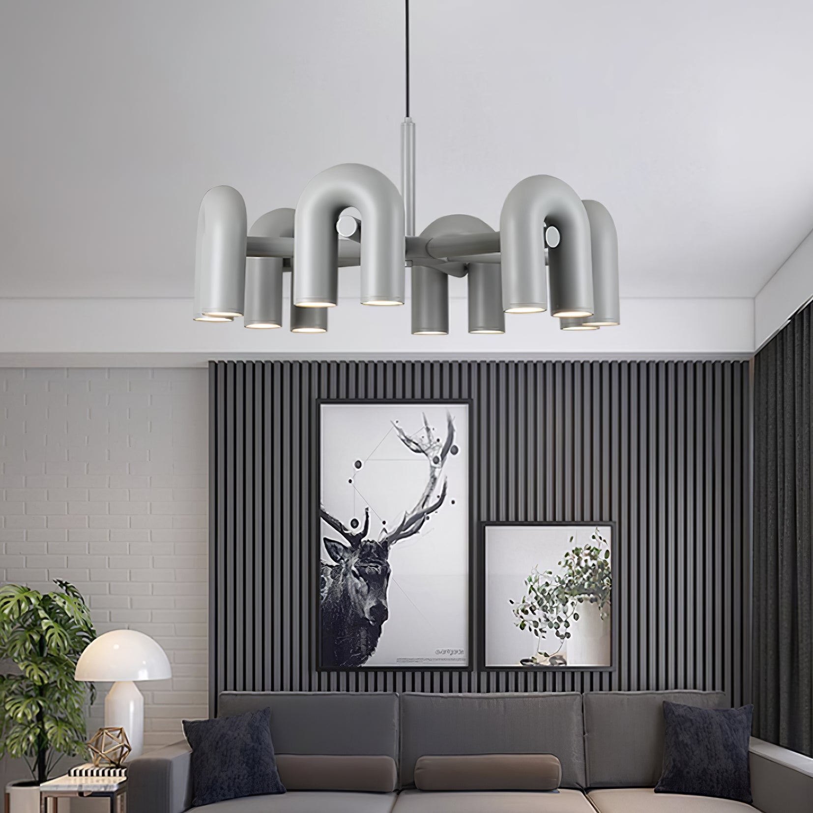 Soroissa Chandelier Cirkus U Shape