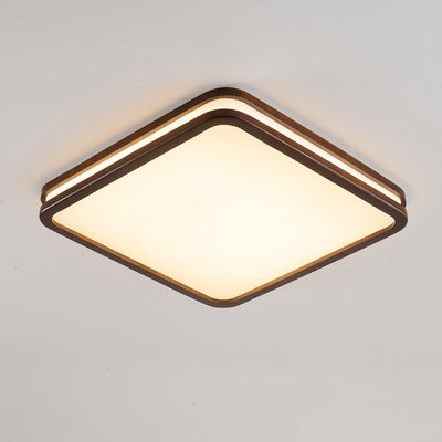 Nysilos Modern Minimalist Wood Ceiling Light