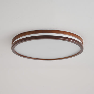 Nysilos Modern Minimalist Wood Ceiling Light