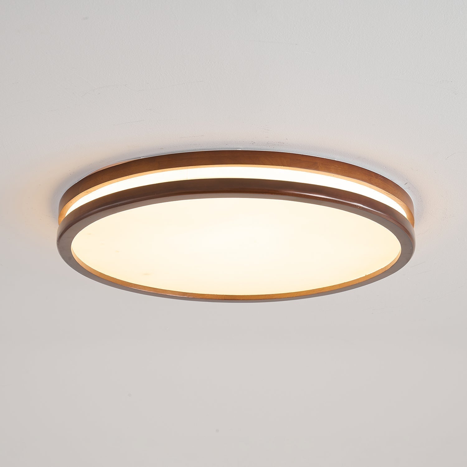 Nysilos Modern Minimalist Wood Ceiling Light