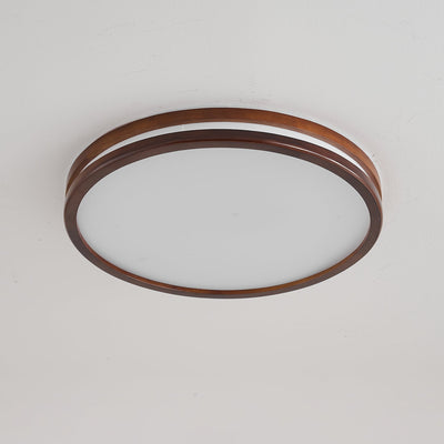Nysilos Modern Minimalist Wood Ceiling Light