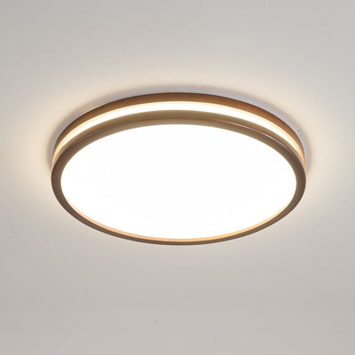 Nysilos Modern Minimalist Wood Ceiling Light