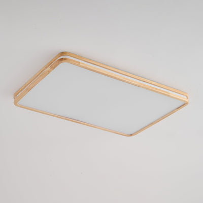 Nysilos Modern Minimalist Wood Ceiling Light