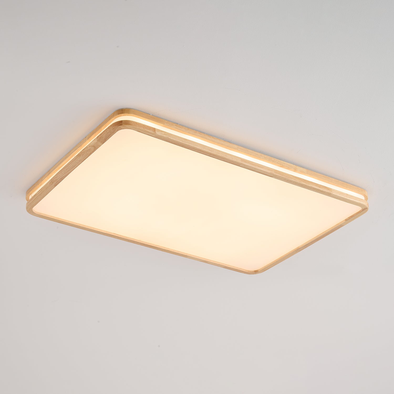 Nysilos Modern Minimalist Wood Ceiling Light