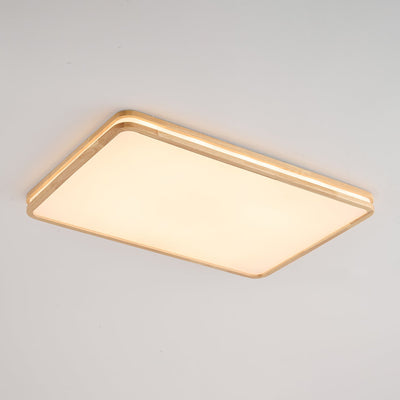 Nysilos Modern Minimalist Wood Ceiling Light