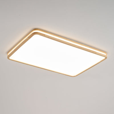 Nysilos Modern Minimalist Wood Ceiling Light