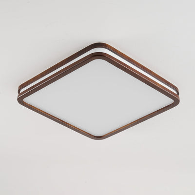 Nysilos Modern Minimalist Wood Ceiling Light