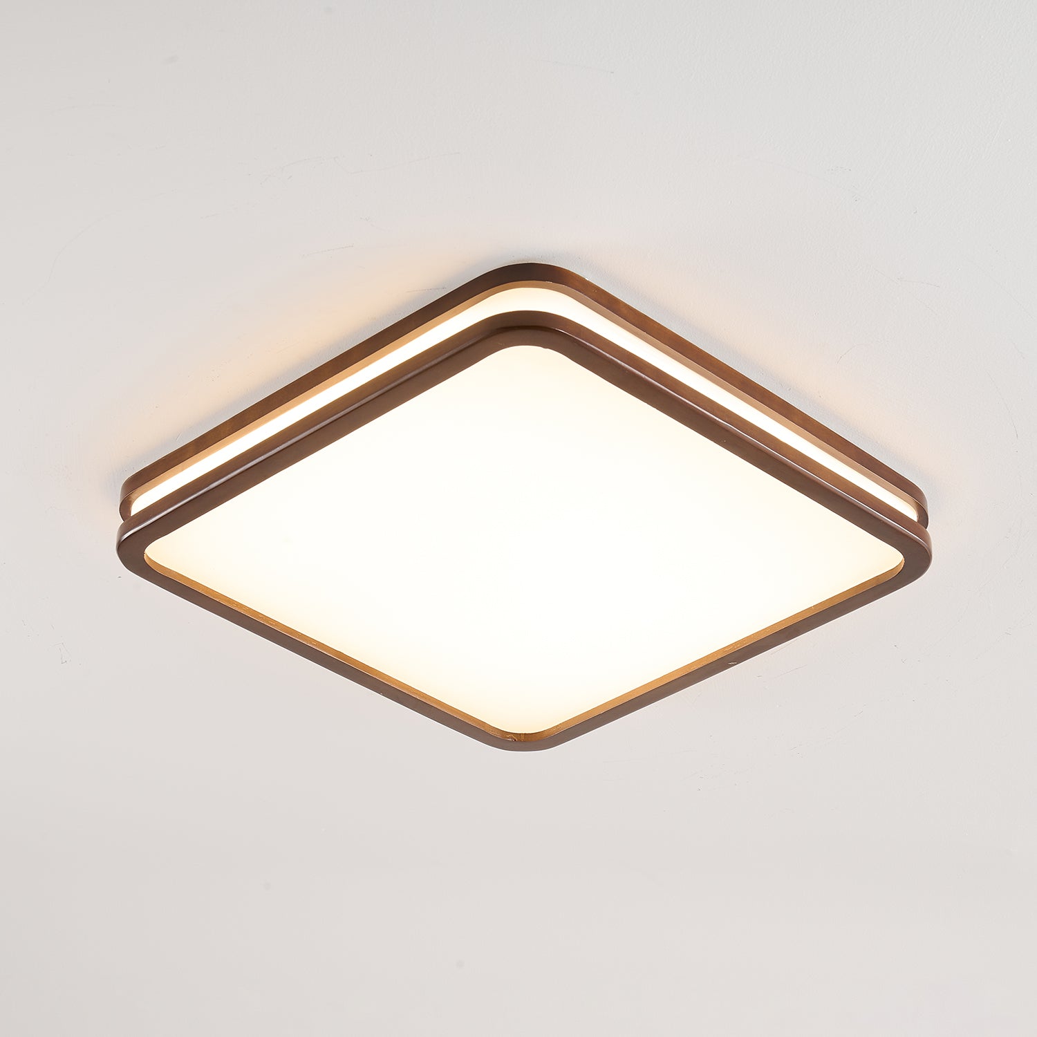 Nysilos Modern Minimalist Wood Ceiling Light
