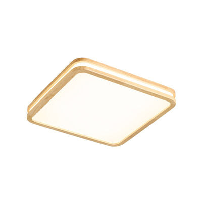 Nysilos Modern Minimalist Wood Ceiling Light