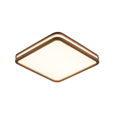 Nysilos Modern Minimalist Wood Ceiling Light
