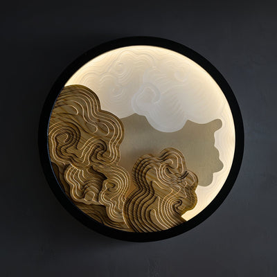 Grayson Modern Wood Wall Lamp