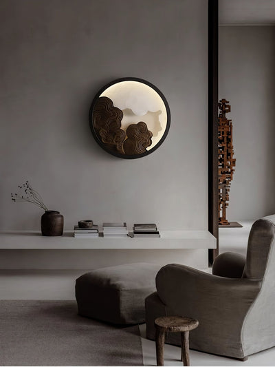 Grayson Modern Wood Wall Lamp