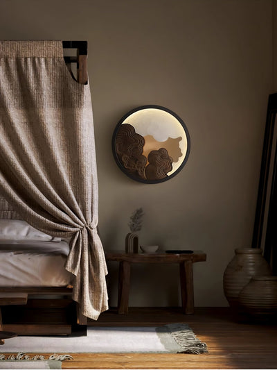 Grayson Modern Wood Wall Lamp