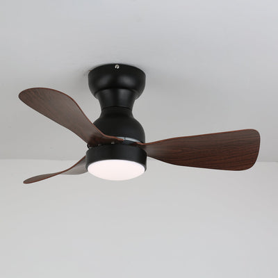 Aurdorus Modern Wood Ceiling Fan Light