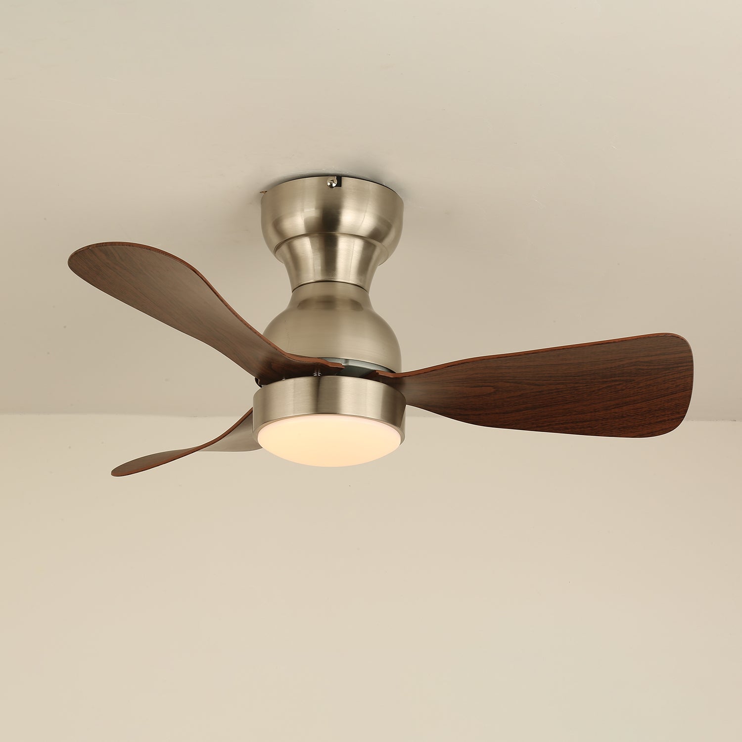 Aurdorus Modern Wood Ceiling Fan Light