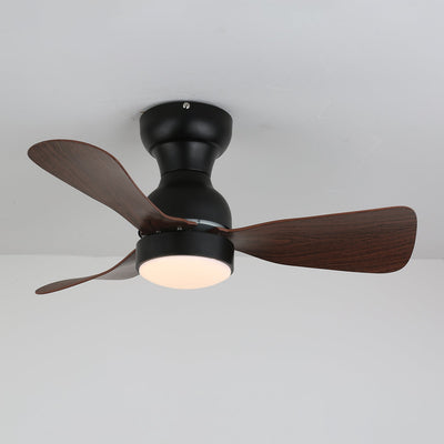 Aurdorus Modern Wood Ceiling Fan Light