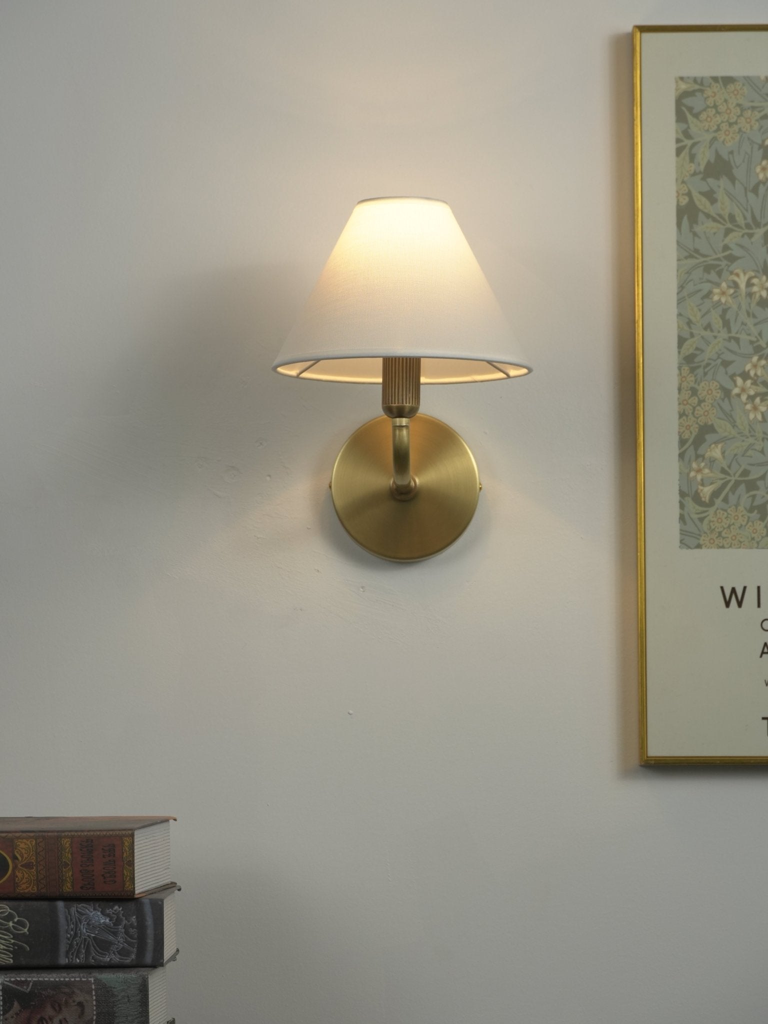 Solivelle Brass Wall Sconce